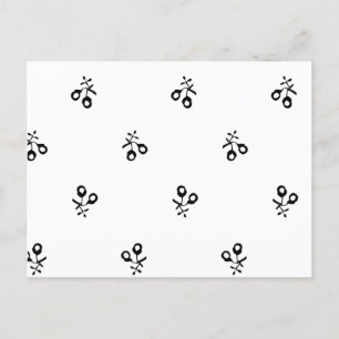Back to School Supplies Student Essentials Postcard