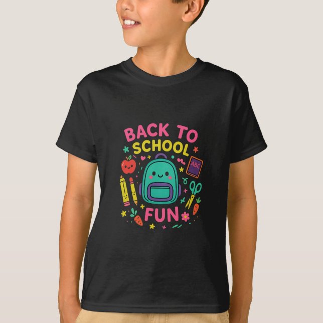 Back to  School T shirt (Front)