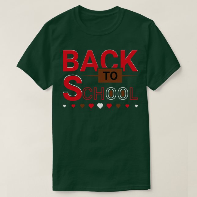 Back to School T-Shirt (Design Front)
