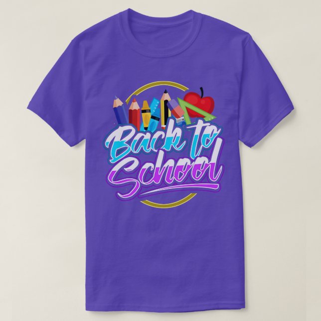 Back To School  T-Shirt (Design Front)