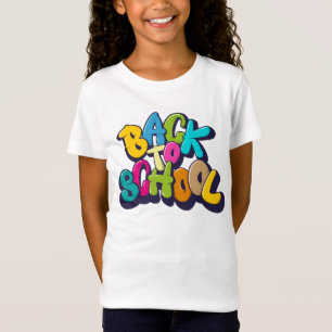 back to school t-shirt for kids humour