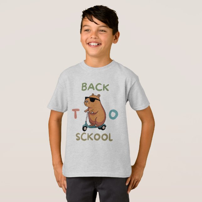 Back to School T-Shirt with the Wonder Bear (Front Full)