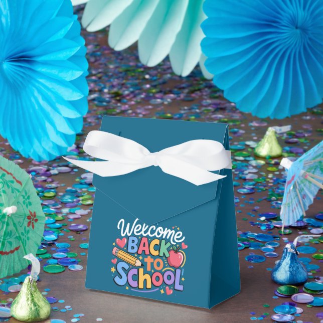 Back to School Teacher First Day of School Funny Favour Box (Party)