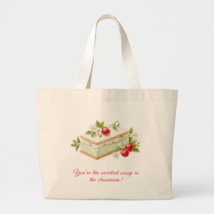 Back to School Teacher Gift – Personalised Large Tote Bag