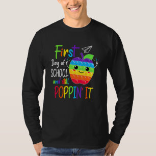 Back To School Teacher Kids Happy First Day Of Sch T-Shirt