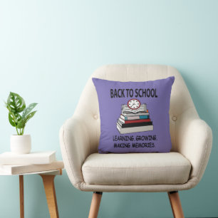 Back To School Teacher Student  Cushion