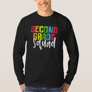 Back To School Team 2nd Second Grade Squad Student T-Shirt