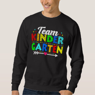 Back To School Team Kindergarten Teacher Student K Sweatshirt