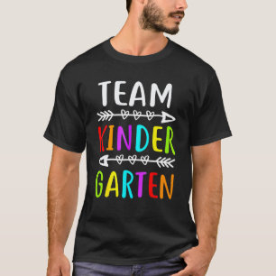 Back To School Team Kindergarten Teacher Student K T-Shirt