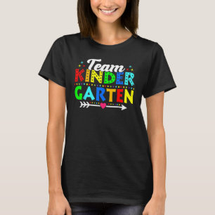Back To School Team Kindergarten Teacher Student K T-Shirt