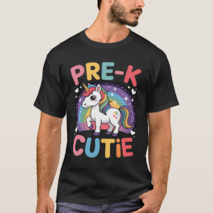 Back To School Tee First Day Of Pre-K Pre-K Cutie