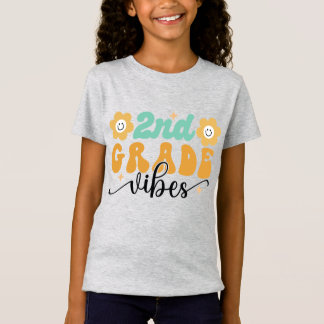 Back To School Tees | Second Grade Vibes T-Shirt