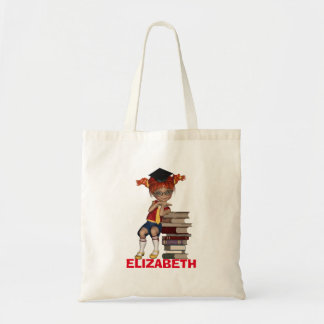 Back to School Tote BAG with student