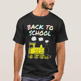 Back To School Train 1st Grade Teacher Primary S T-Shirt