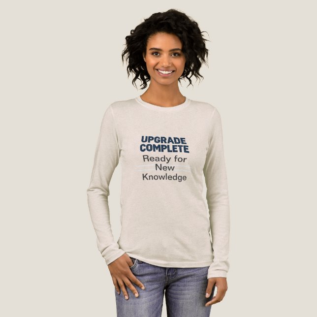 back to school Tri-Blend shirt (Full Front)