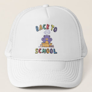 Back to school trucker hat
