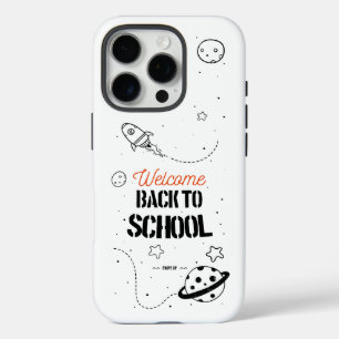 Back to School Typography Design iPhone 16 Pro Case