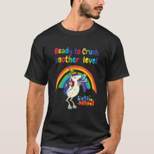   Back To School Unicorn Ready Next Level Students T-Shirt