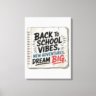 Back to School Vibes – Classroom Wall Print