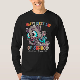 Back To School Vibes Happy First Day Of School 12 T-Shirt