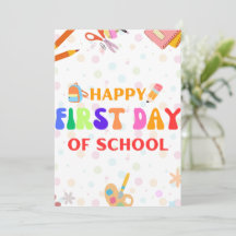 Back To School Vibes Happy First Day Of School For