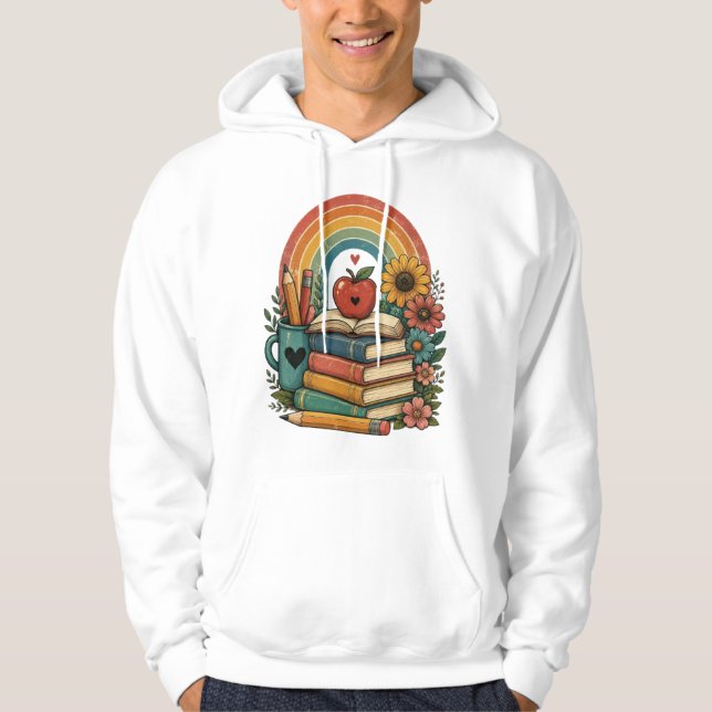 Back To School Vibes Hoodie (Front)
