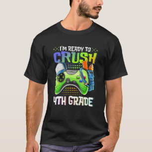 Back To School Video Game Boys I'm Ready To Crush  T-Shirt