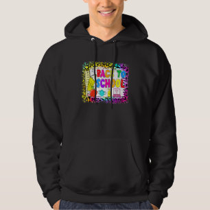 Back To School Virtual Pandemic Teacher First Day Hoodie