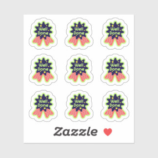 Back to School "Well Done" Stickers