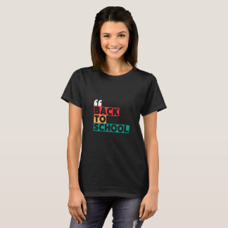 Back to school with a classic and classy touch T-Shirt