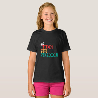 Back to school with a classic and elegant touch T-Shirt