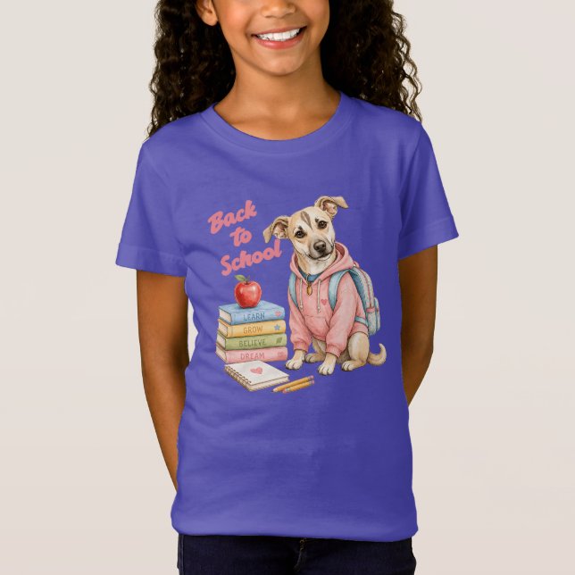 Back to School with Lina T-Shirt (Front)