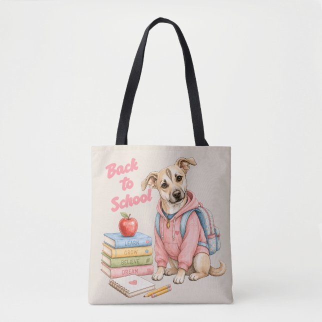 Back to School with Lina Tote Bag (Front)