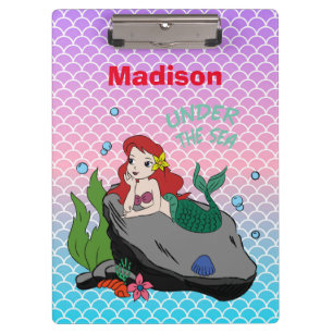 Back to school with mermaids and the sea  clipboard