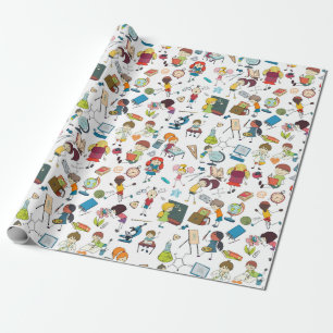 Back to School Wrapping Paper