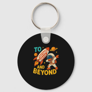 Back To Second Grade And Beyond-funny First Day Of Key Ring