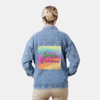 Back to Summer Denim Jacket