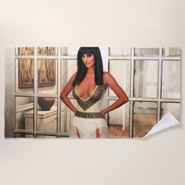 Back to That Special Place beach towel (Front)