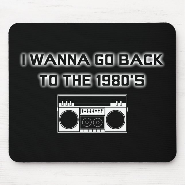 Back to the 1980's - MOUSEPAD - 2 (Front)