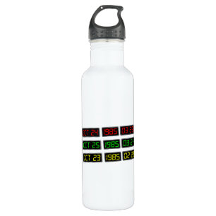 Back to the 80s by Time Travel Machine 710 Ml Water Bottle