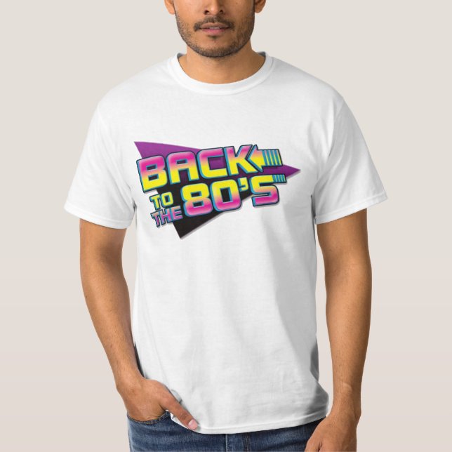 back to the 80s T-Shirt (Front)