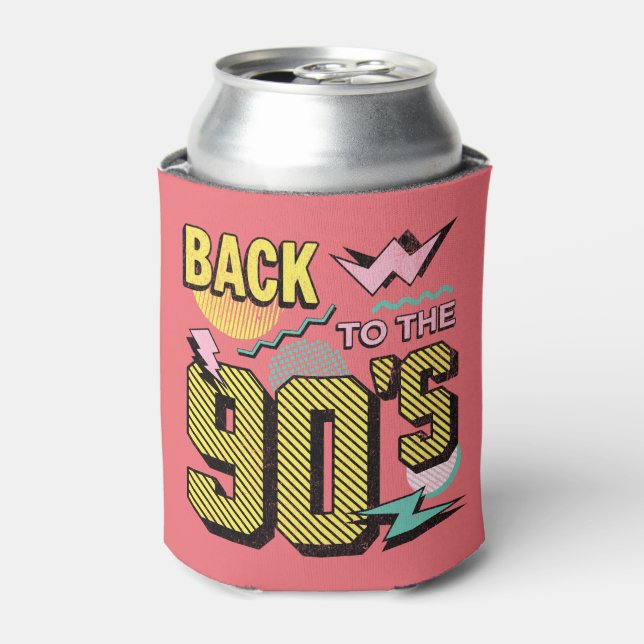 Back to the 90's can cooler (Can Front)