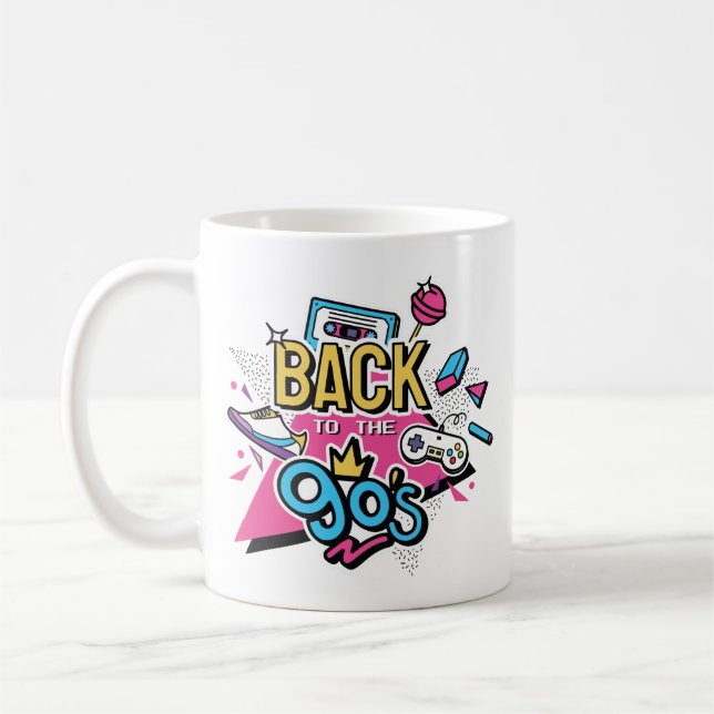 Back To The 90s Coffee Mug (Left)