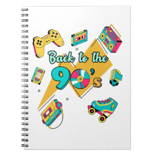 Back To The 90s - Electronic 90's Retro Devices Notebook