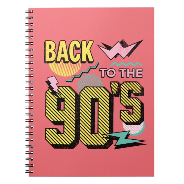 Back to the 90's notebook (Front)