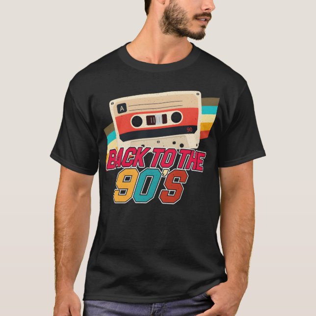 Back to the 90s Retro T-Shirt (Front)