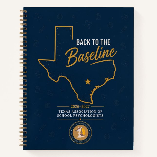 Back to the Baseline™ Premium Notebook (Front)