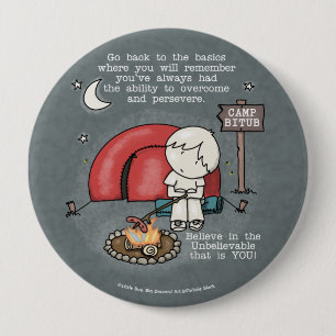 Back to the Basics 10 Cm Round Badge