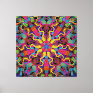 Back to the centre canvas print