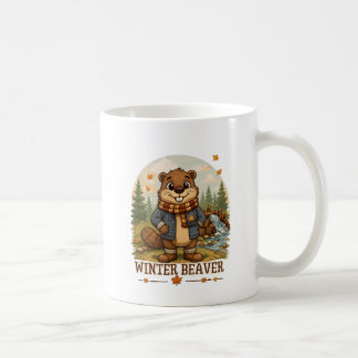 Back To The Dam! Cute Beaver Coffee Mug | Cosy Woo